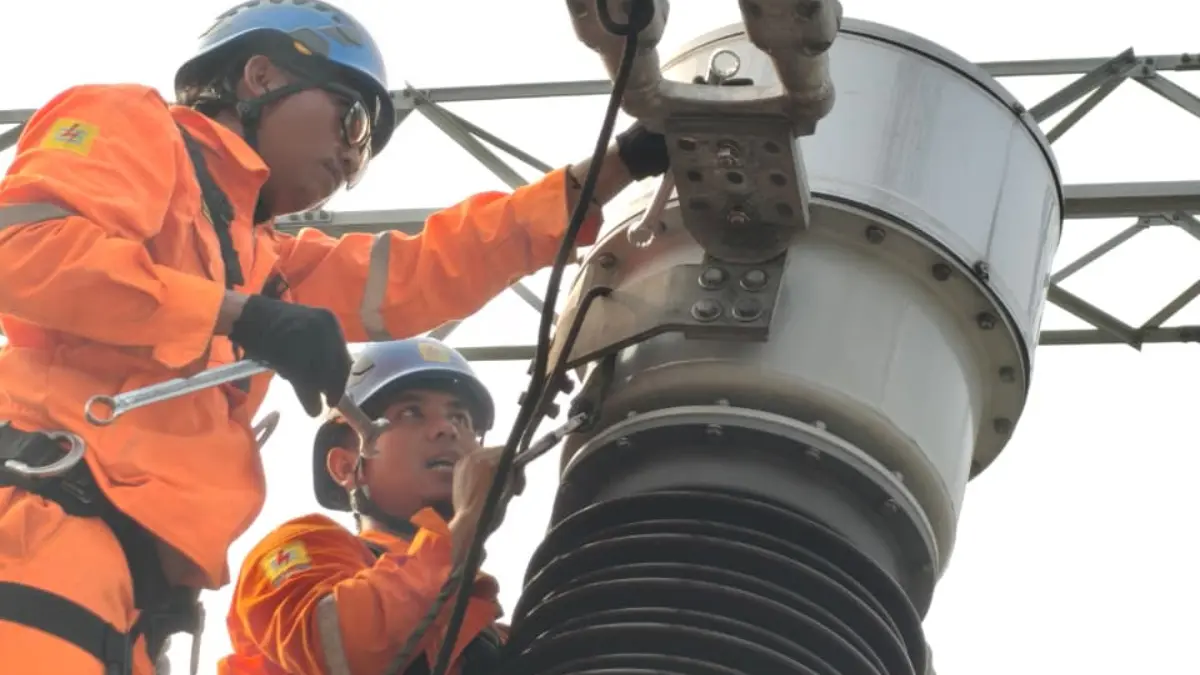 PLN terus memperkuat keandalan transmisi lewat GITET Deltamas. (Dok. PLN)