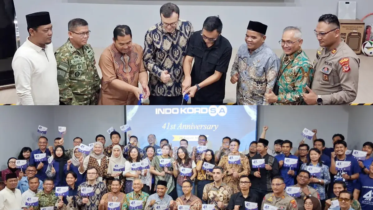 Puncak peringatan HUT ke-41 PT Indo Kordsa di Citeureup, Kabupaten Bogor, Jumat, 28 Agustus 2026. (Muhammad Ali/Radar Bogor)