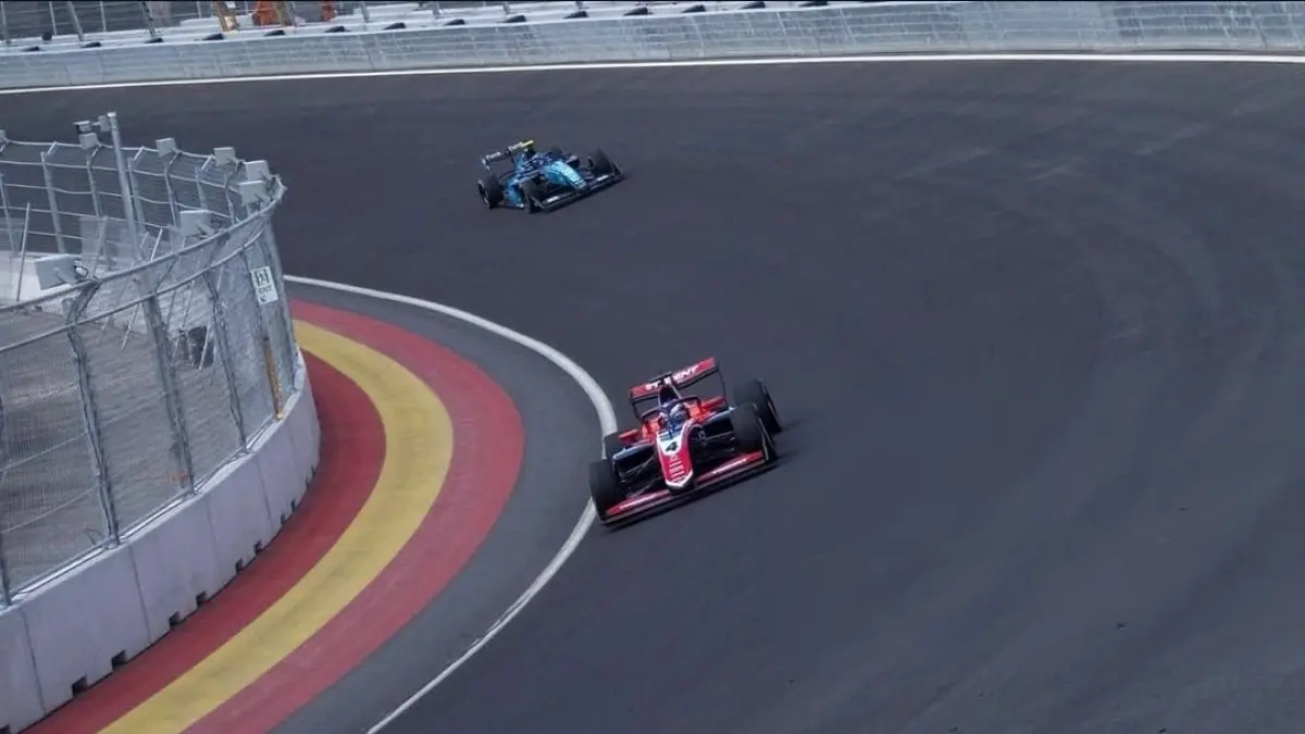 Sirkuit Madring langsung tunjukkan taringnya. Foto: @f1speed.indonesia