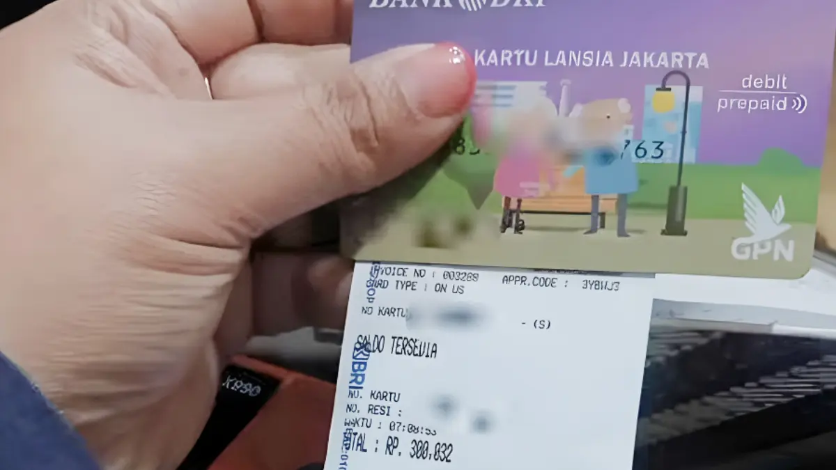 Bukti Pencairan bantuan sosial KLJ (YouTube Arfan Saputra Channel)