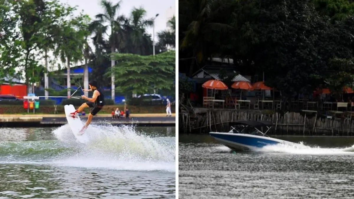Jakarta Watersport 2026 menghidupkan suasana Danau Sunter, Jakarta Utara.
(Foto :  Suku Dinas Pariwisata dan Ekonomi Kreatif Jakarta Utara)