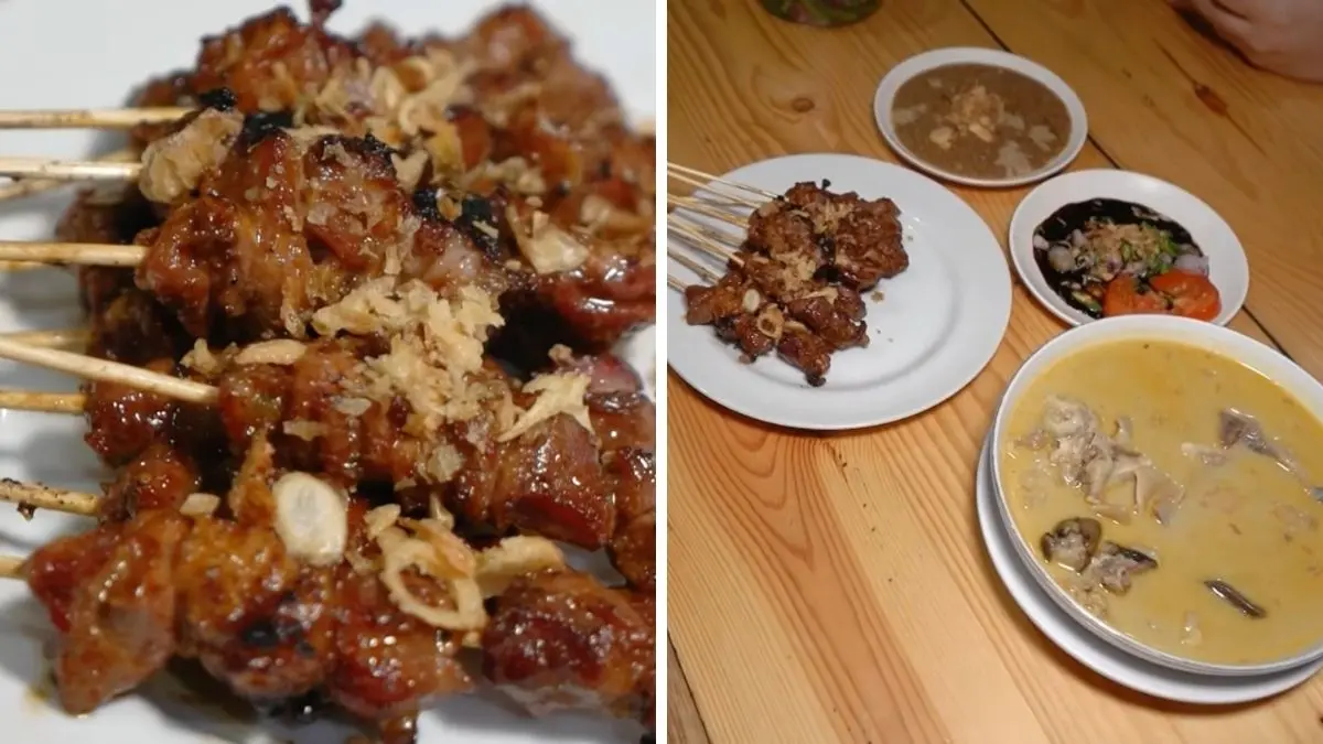 Sate domba Garut legendaris sejak 1970-an. (Foto : YouTube Nex Carlos)