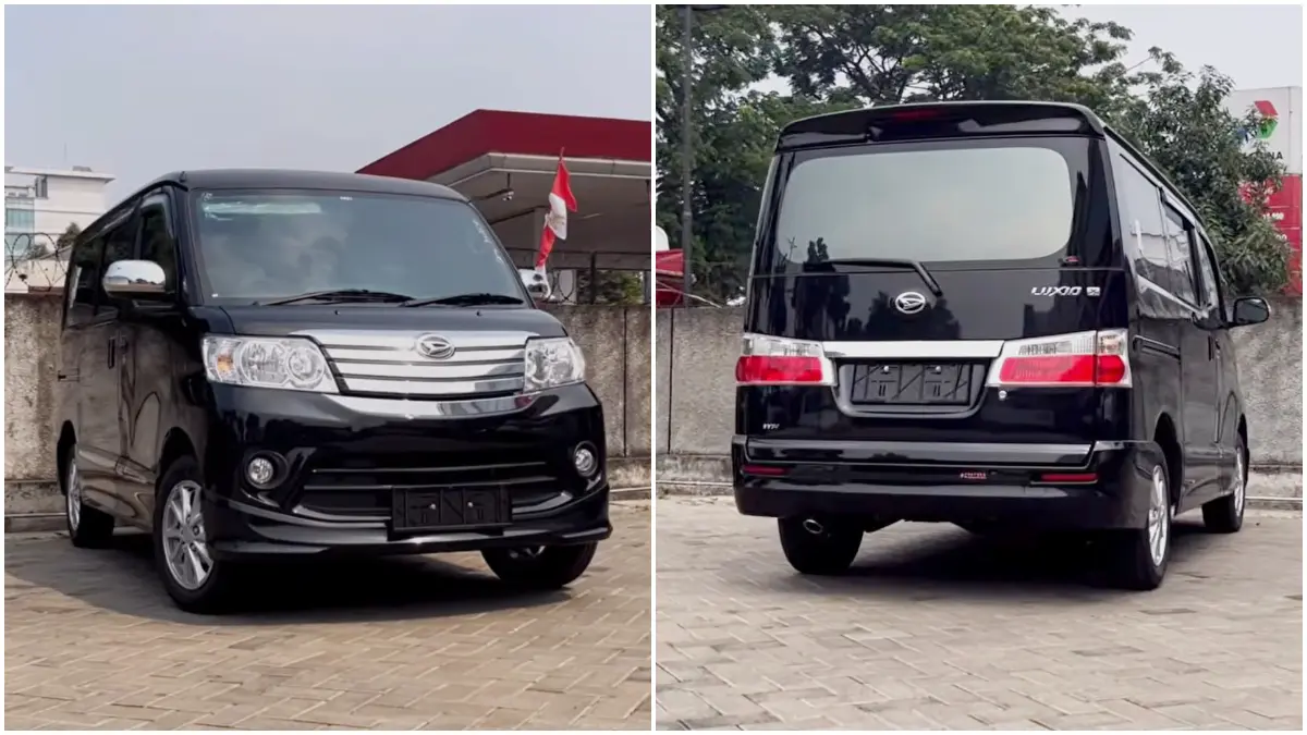 Tampilan Eksterior Daihatsu New Luxio 1.5 X Manual 2026. (Foto: Kanal YouTube Kacamata Andi Pras)