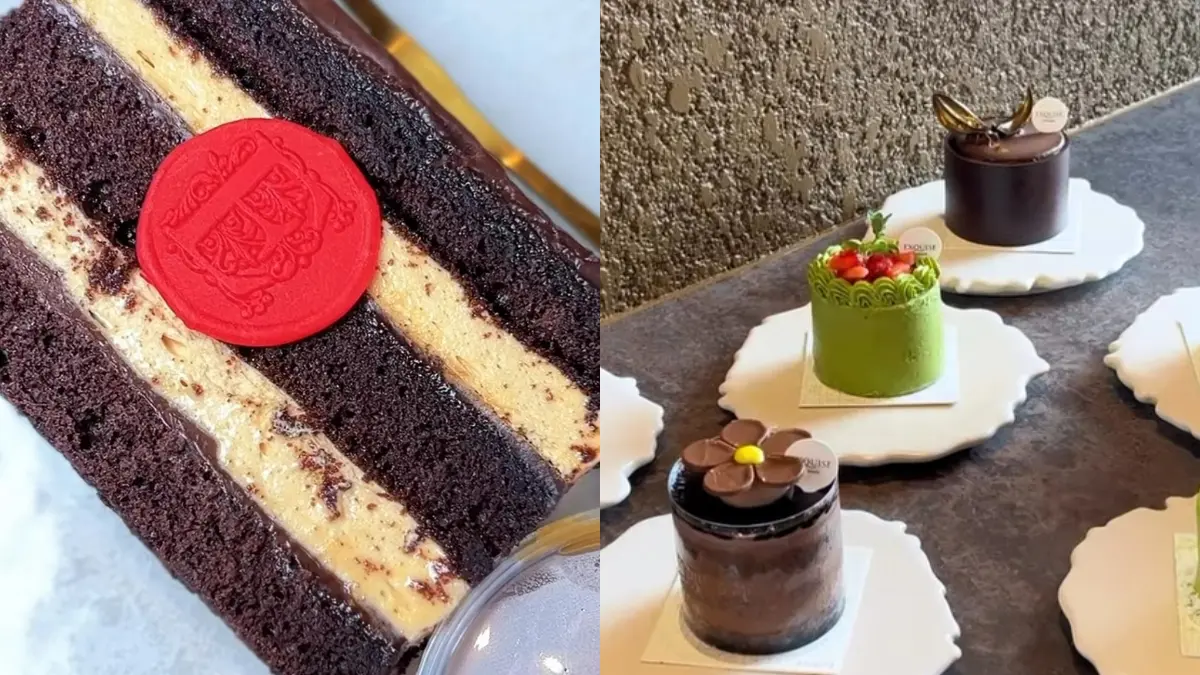Dessert di Exquise Patisserie (Instagram @exquisepatisserie)