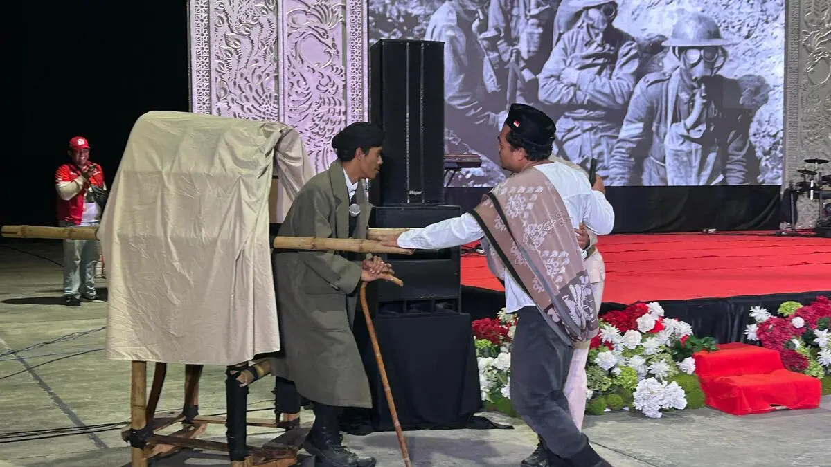 Penampilan Teatrikal di FMP. Foto: Fauzan/Radar Bogor