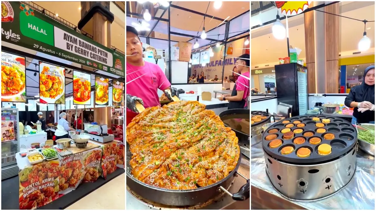 Festival kuliner pecinan vol.2 hadir di Bandung dengan 300 menu nusantara. (Foto: instagram @kulinerbandung)