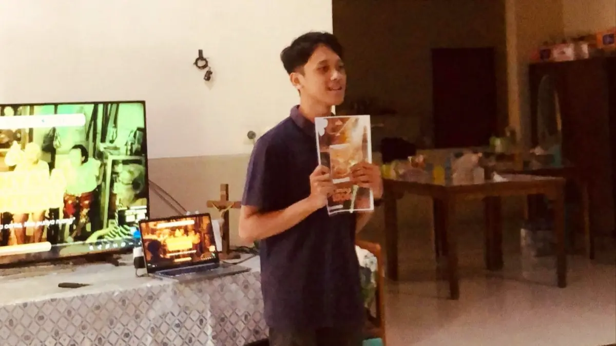 Gelar Menyala Pantiku sekaligus peluncuran buku antologi, Menyala Lansiaku. (Dok. Tim PKM)