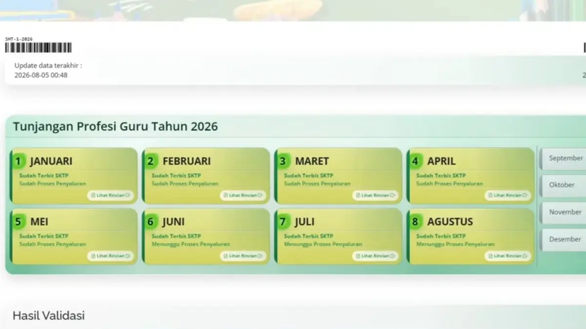 Ilustrasi SKTP pada Info GTK. (Youtube The T