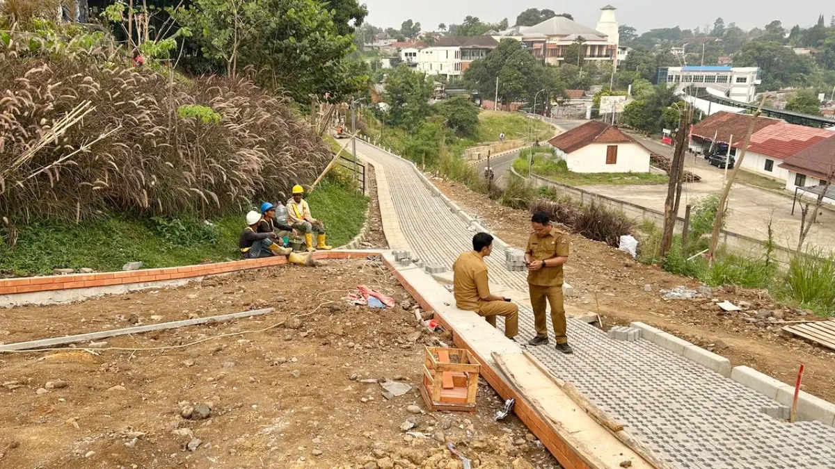Kondisi area Leweung Batutulis, Kecamatan Bogor Selatan, Kota Bogor. (Fauzan/Radar Bogor)