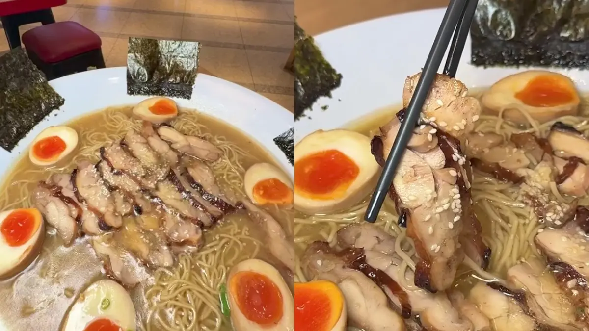 Kuliner Crazy King Size Ramen di Ramenya Bandung (Instagram @dimakandibdg)