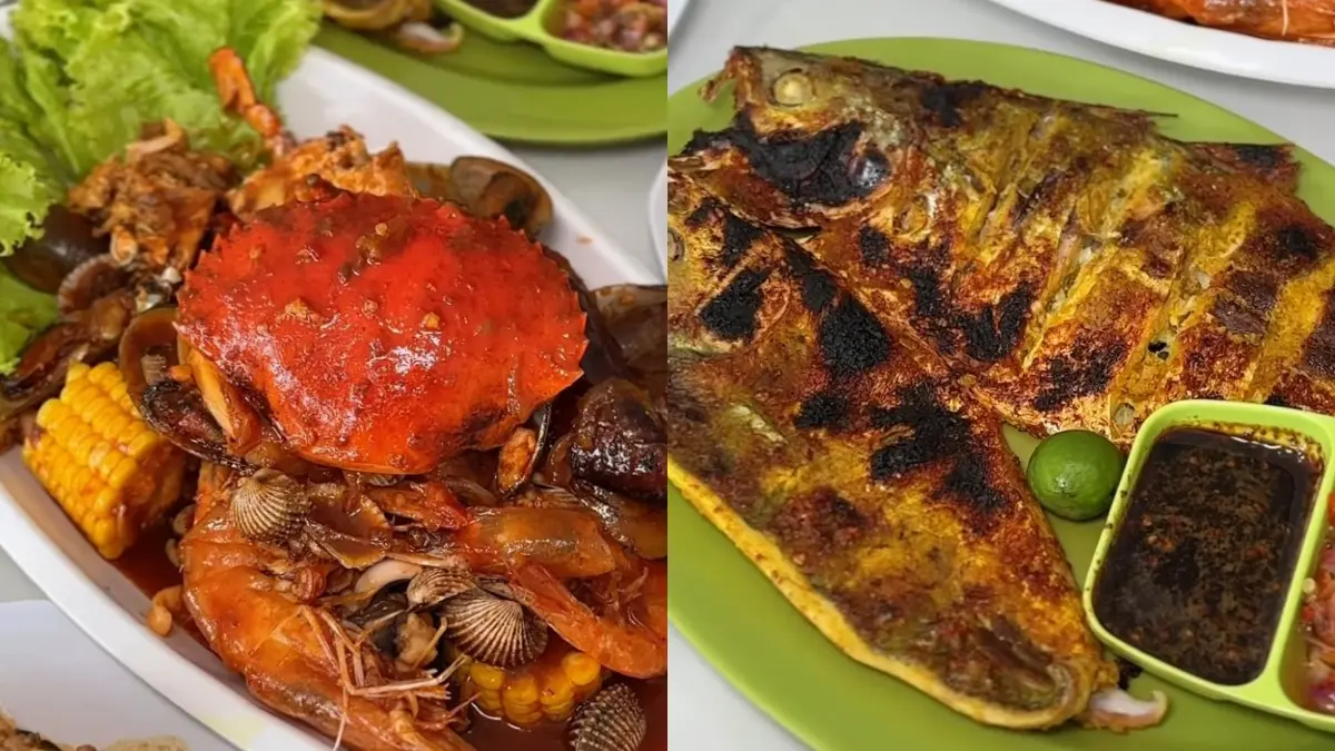 Kuliner Seafood One (Instagram @duolemak)