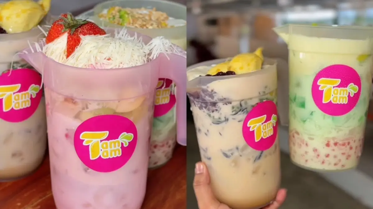 Kuliner seger di Es Teler Tamtam (Instagram @duolemak)