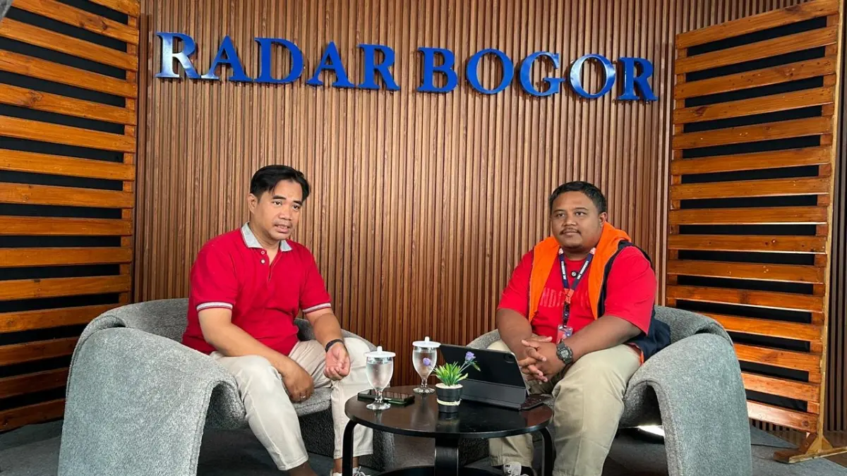 Podcast Bicara Bogor yang membahas event Honda DBL with Kopi Good Day West Java West . (Foto : Fauzan/Radar Bogor)