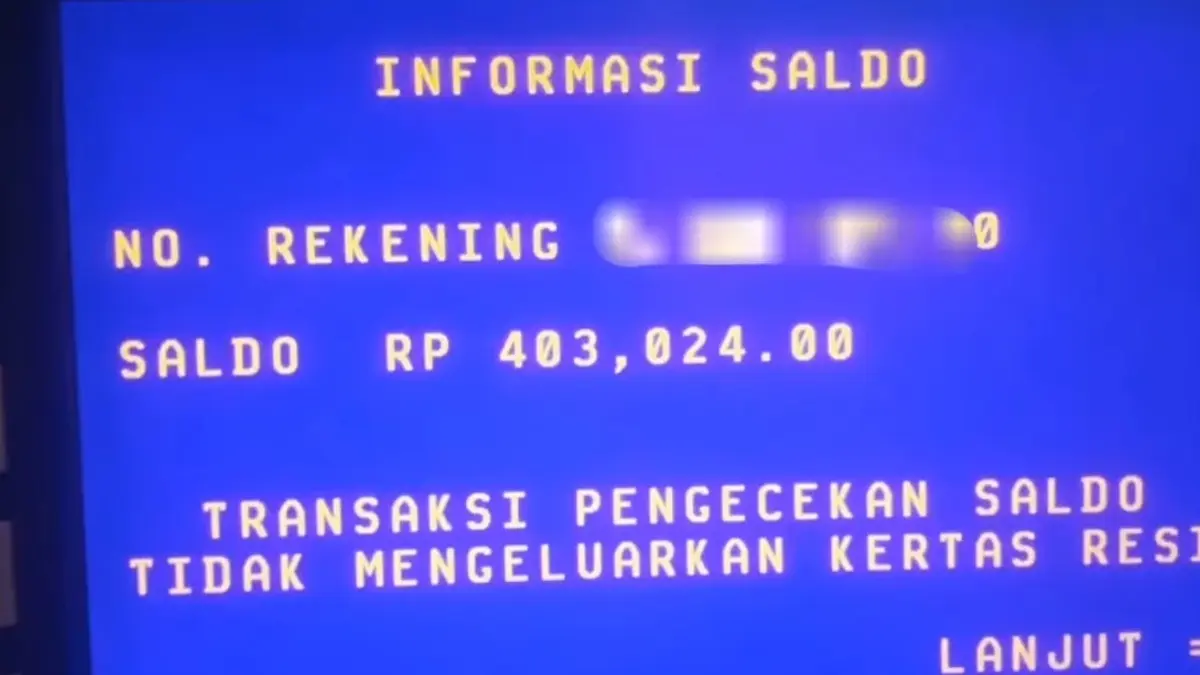 Saldo bansos (YouTube Arfan Saputra Channel)
