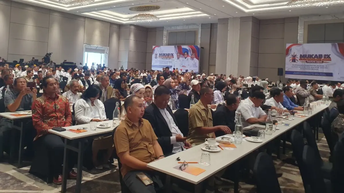 Mukab IX Kadin Kabupaten Bogor digelar di Hotel Harris CCM. Foto : Billy/Radar Bogor.