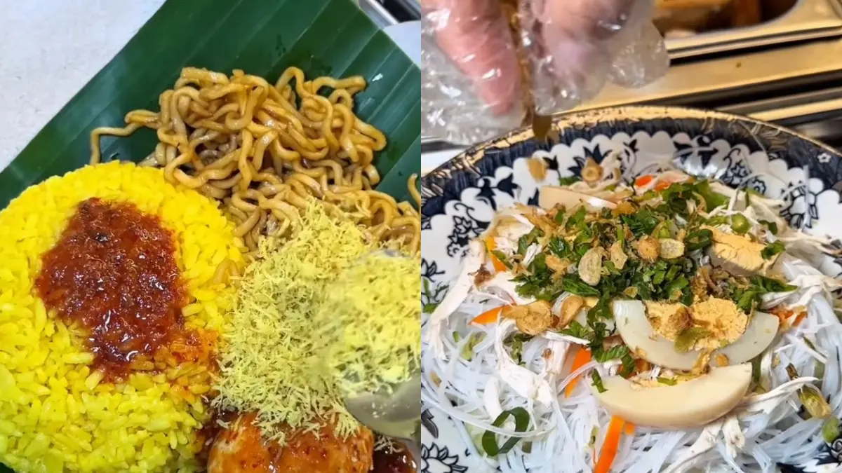 Pisang Gapit dan Soto Banjar (Instagram @ngemil.lyn)