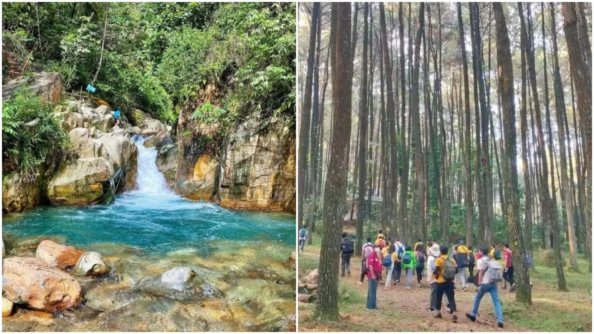Suasana wisata alam di Sentul Bogor yang cocok buat trekking.&nbsp;(Foto: Pinterest )&nbsp;