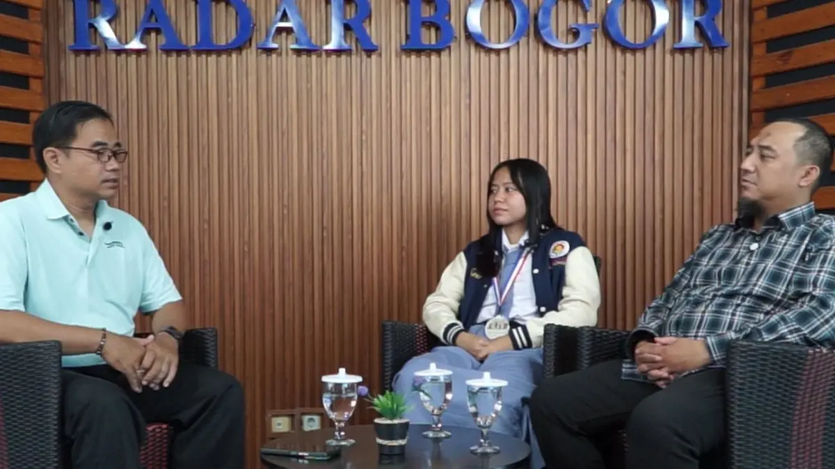 Arini saat menjadi narasumber di Podcast Bicara Bogor. Foto: Fauzan/Radar Bogor