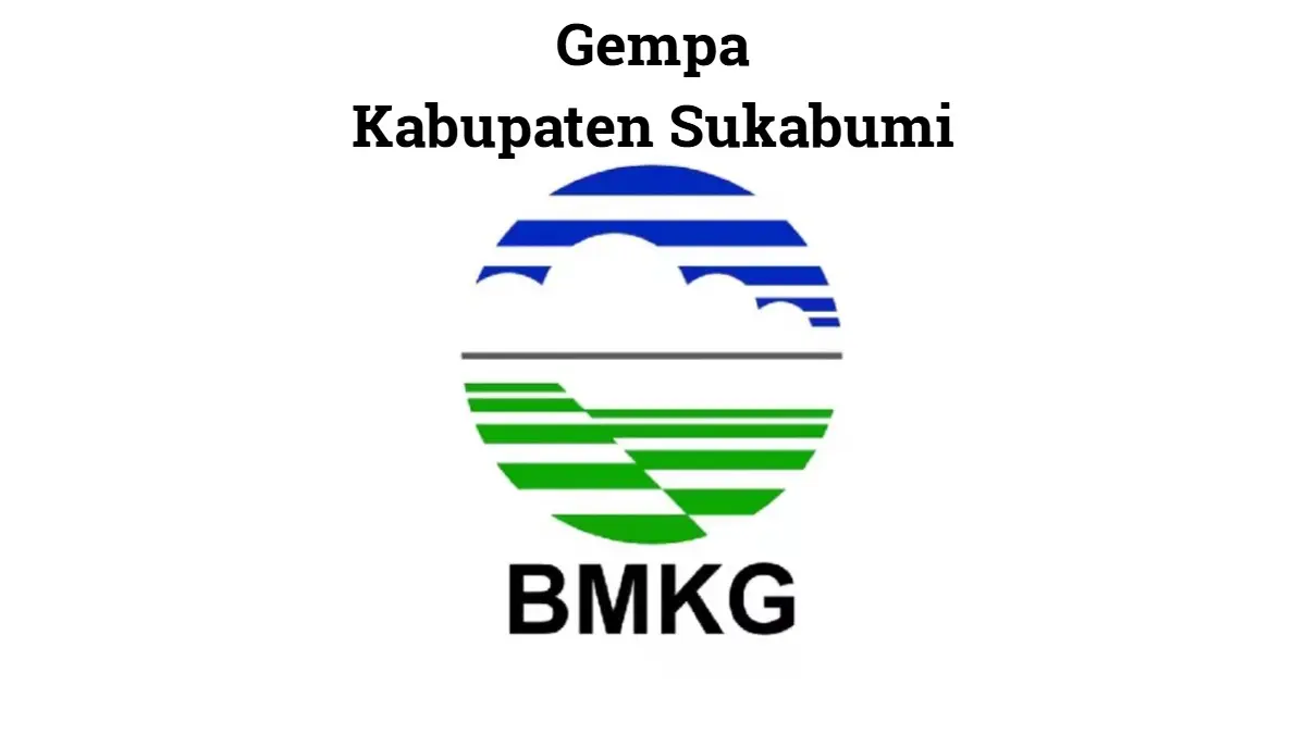 BMKG: Gempa di Kabupaten Sukabumi, Kamis 3 September 2026.