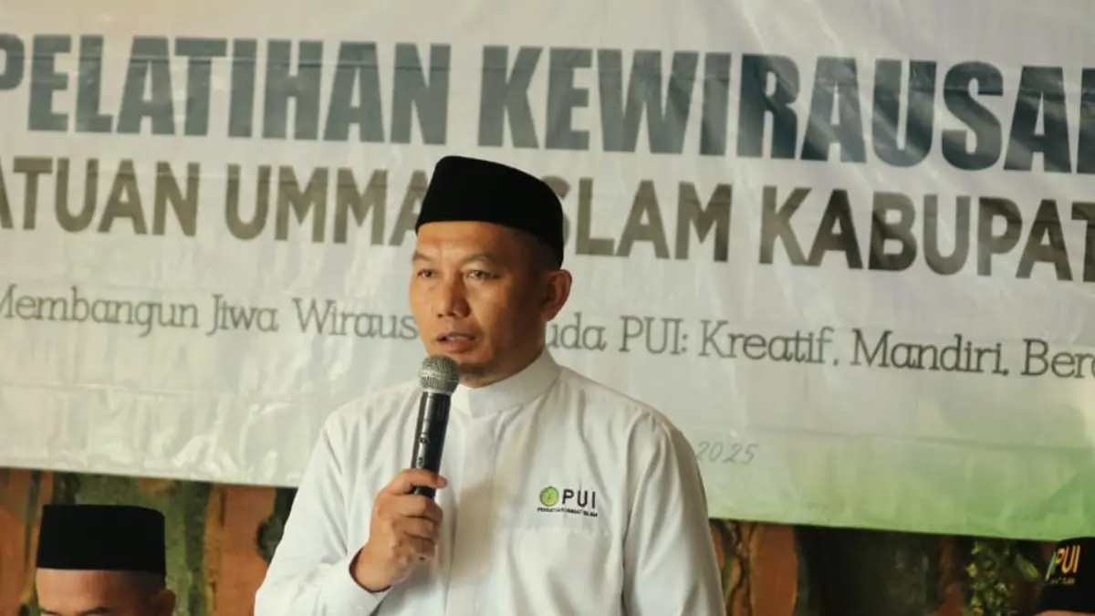 Ketua Umum PUI Kabupaten Bogor, Herdi Hendrawan.