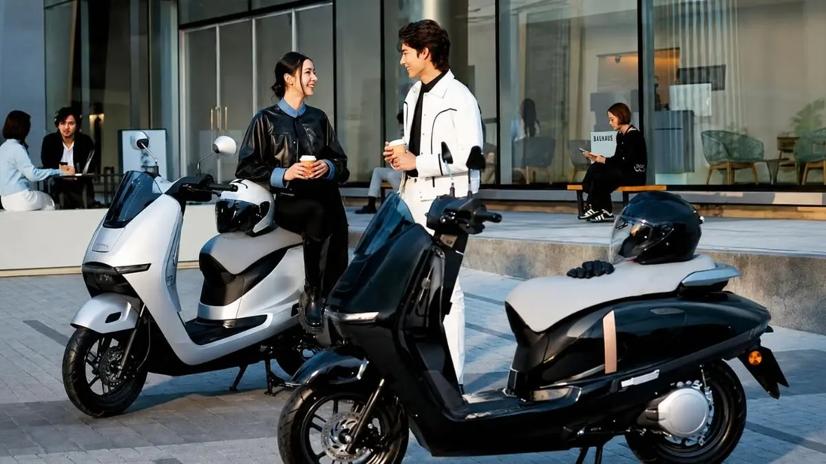 skuter listrik restro Honda UC3 (youtube otomocar)