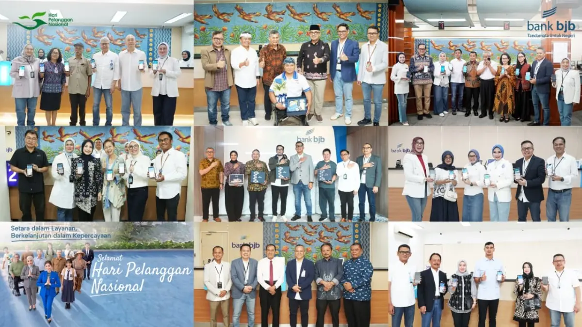 Bank bjb merayakan Hari Pelanggan Nasional (Harpelnas) 2026. (Dok. bank bjb)