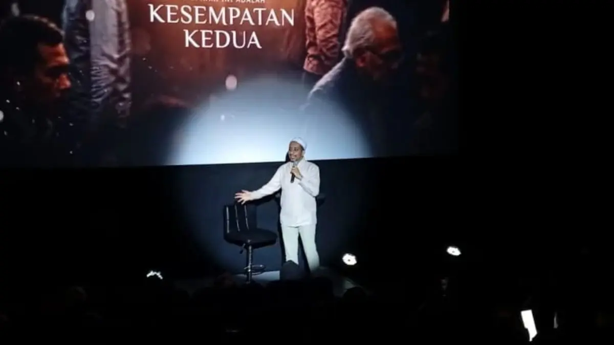 CIMB Niaga Syariah menghadirkan Kajian Ruang Bermakna bersama Habib Ja’far di Bioskop XXI Botani Square Bogor. (Fikri/Radar Bogor)
