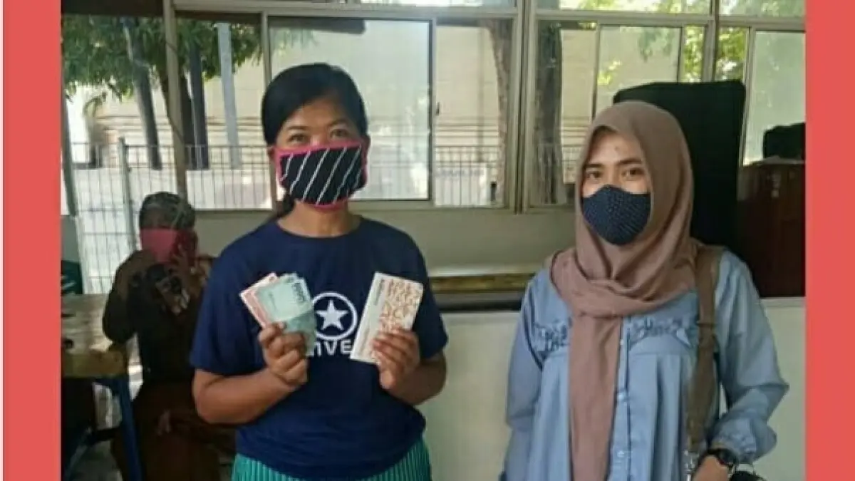 Ilustrasi KPM bansos cairkan BLT Dana Desa. (Instagram @ppkhkotacirebon) 