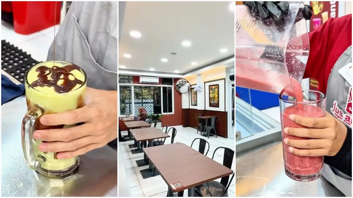Jus Antara denga jus buah asli kini membuka cabang di daerah Sukaraja, Bogor. (Foto: instagram @cicipinbogor)