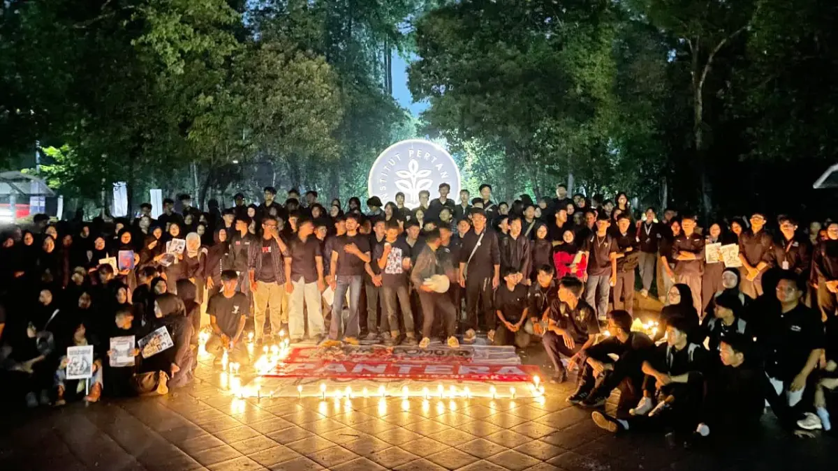 Mahasiswa saat menggelar PANTERA di Koin IPB, Kecamatan Dramaga, Kabupaten Bogor. (Dok. Mahasiswa IPB)
