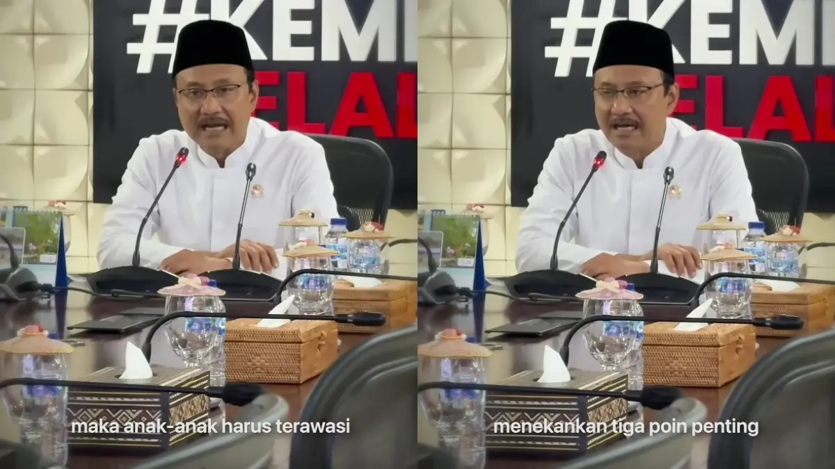 Menteri Sosial Saifullah Yusuf atau Gus Ipul (YouTube Kemensos RI)