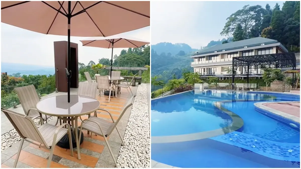 Suasana Magnolia Hills Resort di Puncak Bogor.&nbsp;(Foto: Tangkapan Layar Kanal Youtube Info Spot Healing)&nbsp;