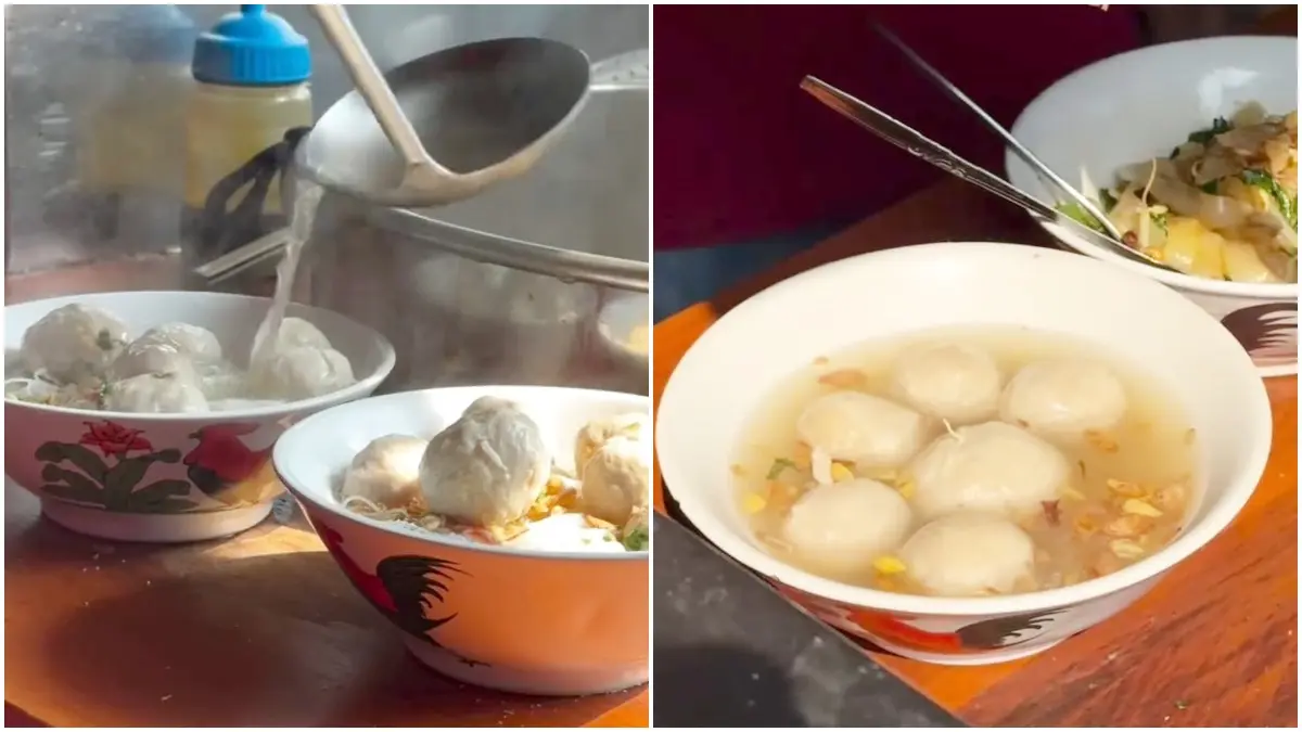 Tampilan Bakso Naga, kuliner legendaris Bogor sejak 1980-an. (Foto: instagram @wisatakulinerbogor)

