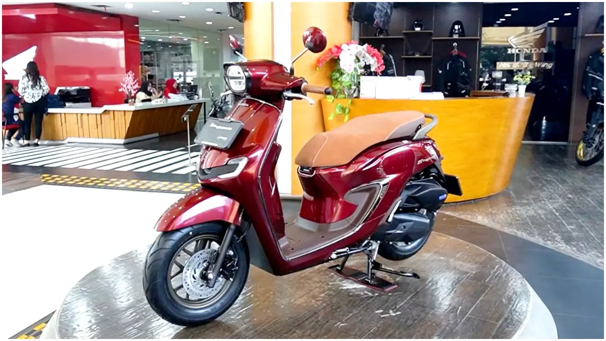 Tampilan Honda Stylo 160 ABS Special. (Foto: kanal YouTube OTOMOTIF TV)