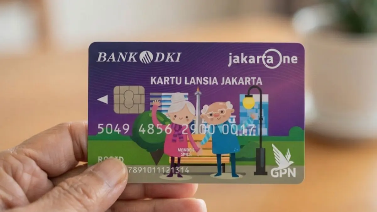 Ilustrasi kartu bansos KLJ. (jakarta.go.id)