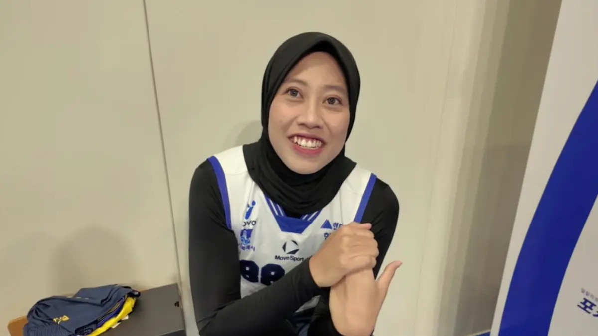 Megawati Hangestri Pertiwi siap tanding bersama Hyundai E&C Hillstate.