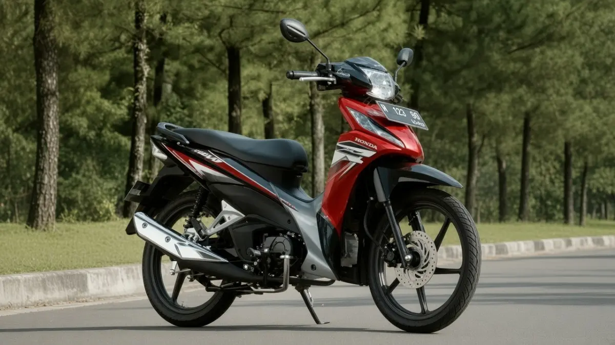 Motor bebek Honda Revo (YouTube Ottoped)