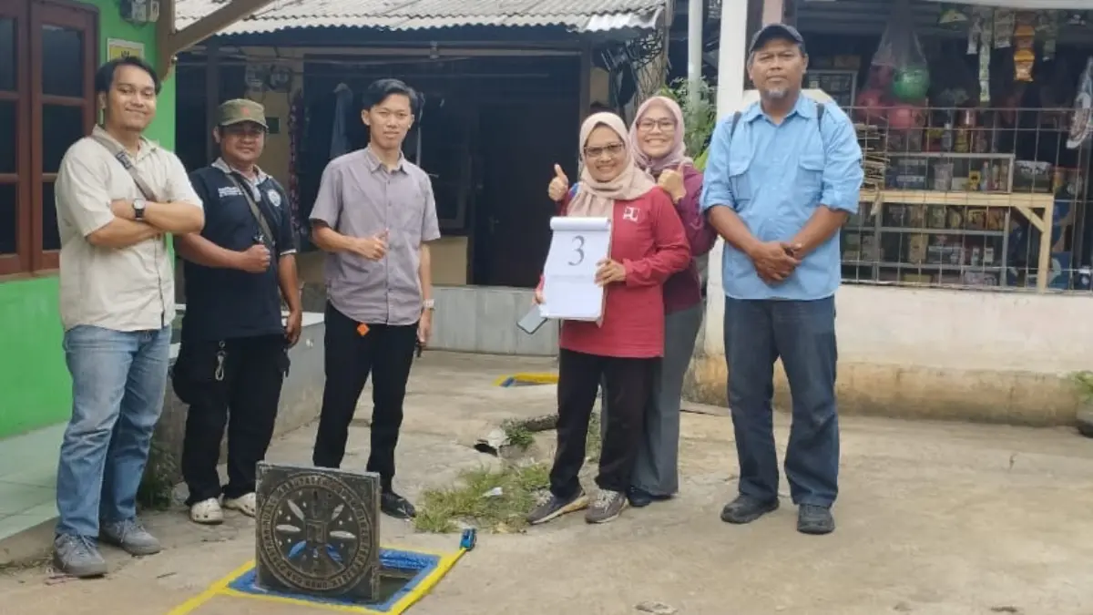 Salah satu titik pembenahan infrastruktur drainase di Kabupaten Bogor. (Dok. Diskominfo Kabupaten Bogor)