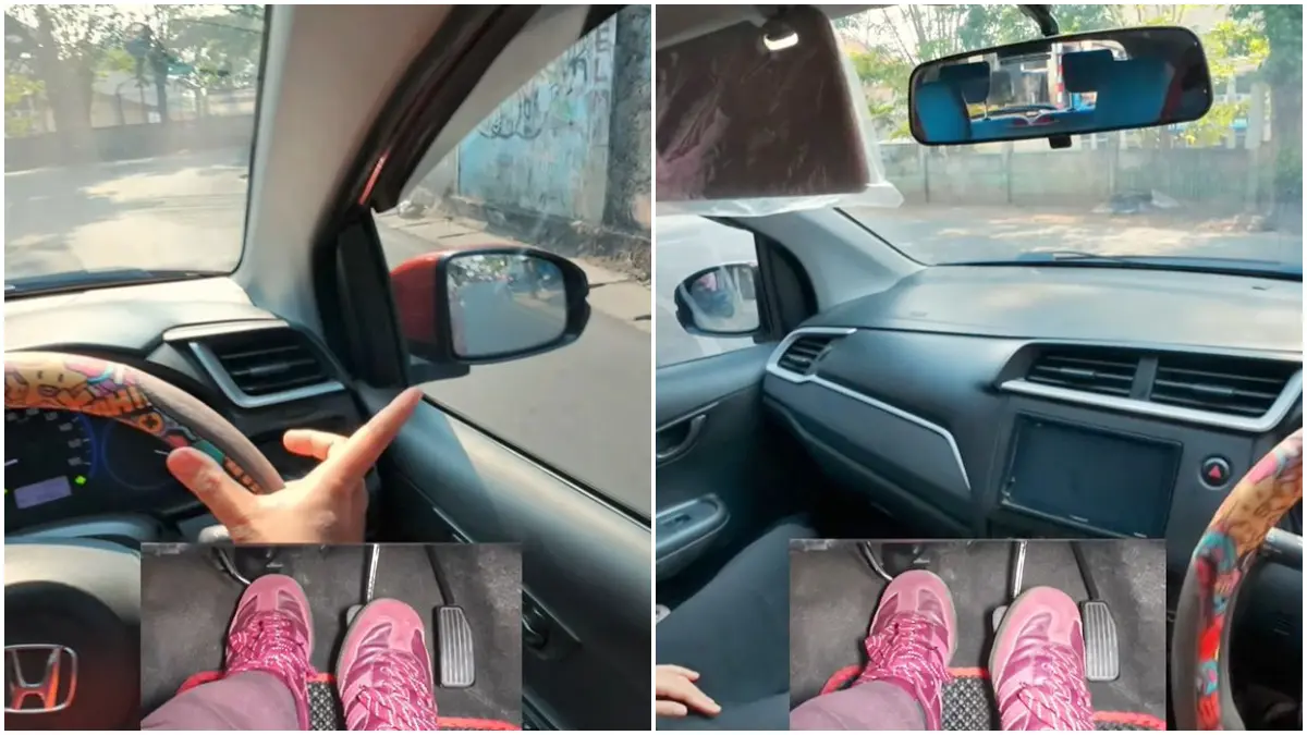 Cara berkendara mobil manual yang baik di jalan raya bagi pemula. (Foto: Kanal YouTube Nurjaka Firmansyah)