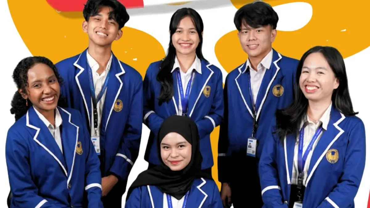 Ilustrasi mahasiswa PKN STAN (Instagram @kemenkeumengajar)