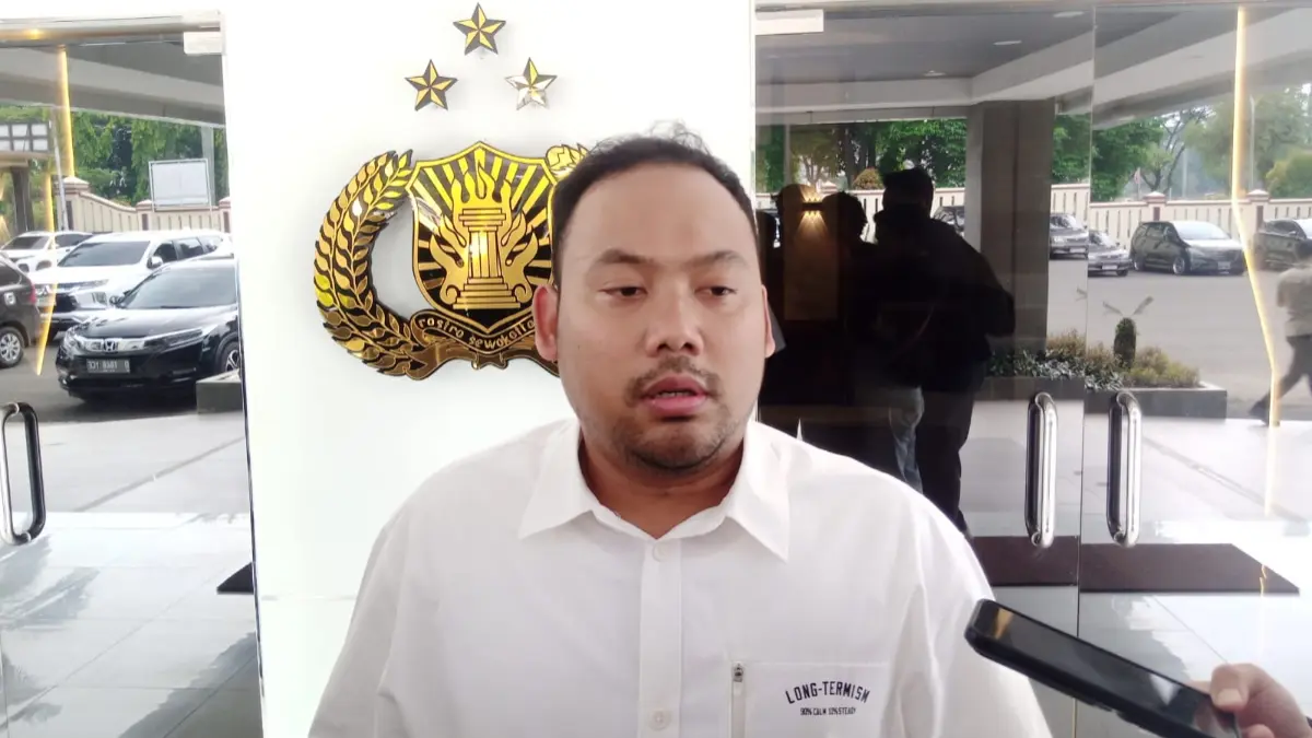 Kasat Reskrim Polres Bogor AKP Anggi Eko Prasetyo saat menyampaikan keterangan kepada wartawan. (Billy/Radar Bogor)