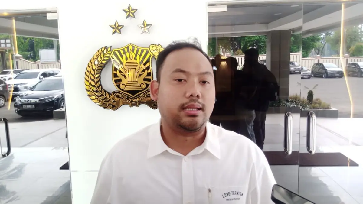 Kasat Reskrim Polres Bogor AKP Anggi Eko Prasetyo saat menyampaikan keterangan kepada wartawan. (Billy/Radar Bogor)
