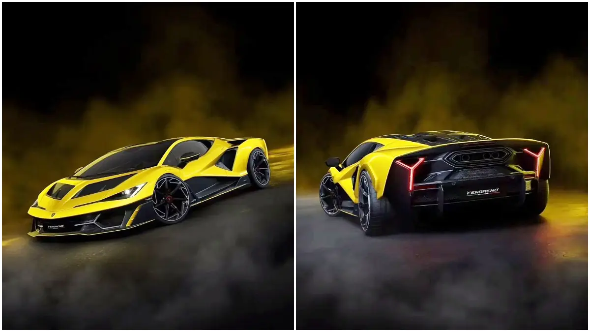 Lamborghini Fenomeno hadir sebagai hypercar few-off dengan tenaga 1.065 hp, akselerasi 0–100 km/jam dalam 2,4 detik, dan produksi hanya 30 unit di dunia. (Foto: camerakietelaar7/TikTok)
