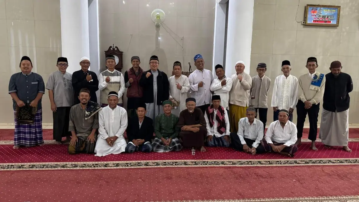 Pengajian bulanan di Masjid Jami Al-Ihsan