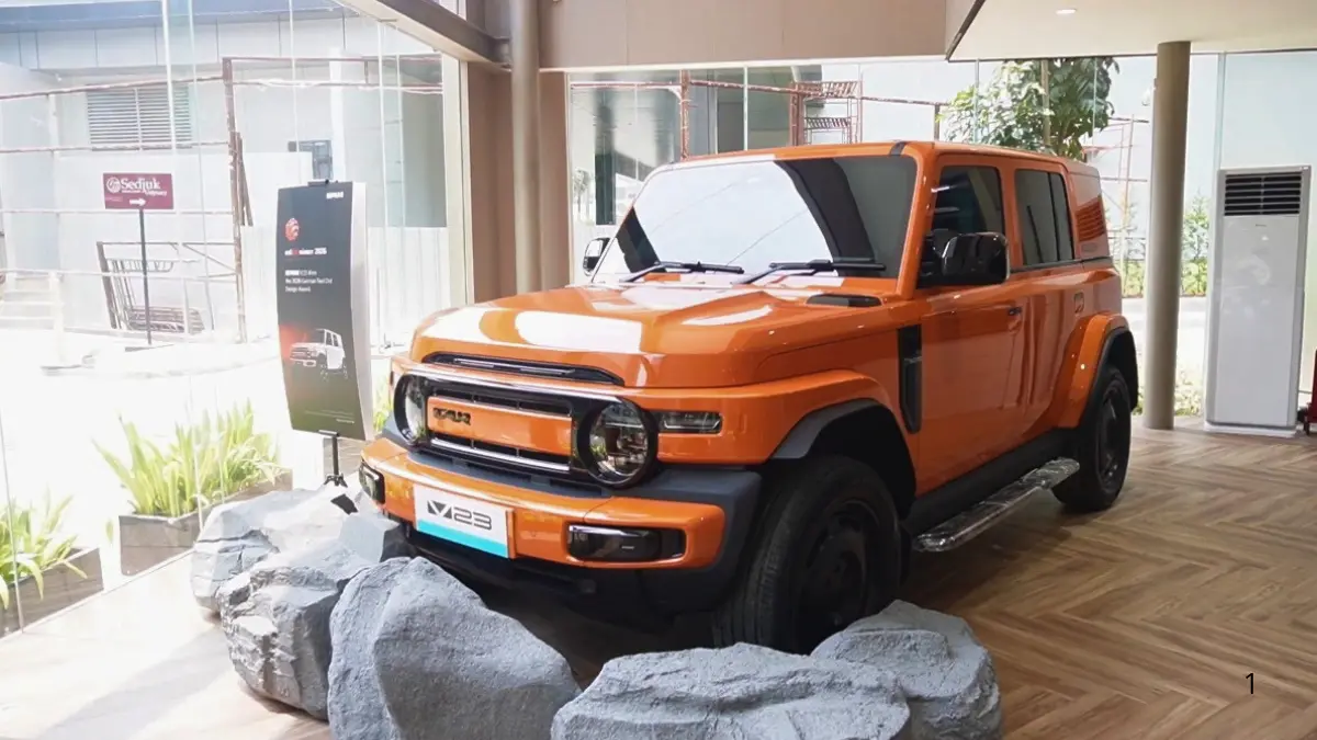 iCAR V23 jadi idaman para pecinta otomotif (Tangkapan Layar YouTube Galeri Otomotif Channel)