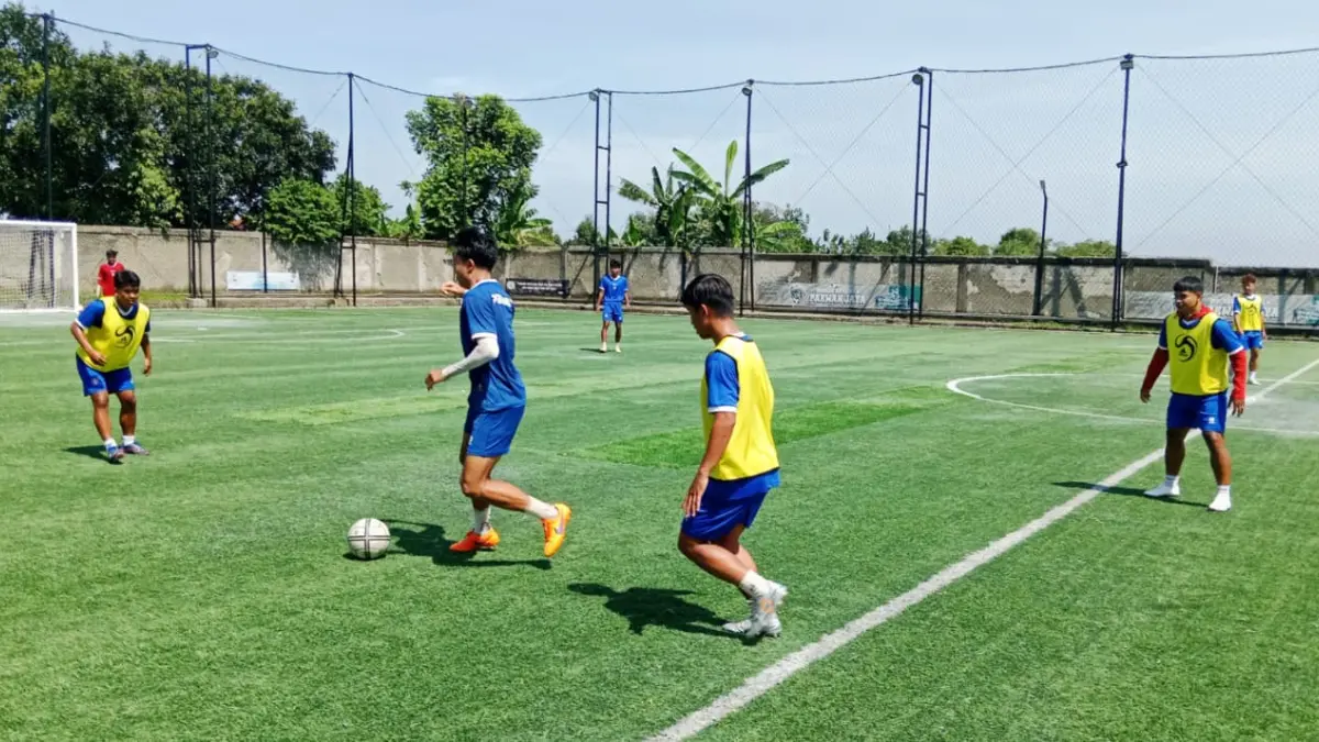 Ilustrasi: Para pemain PSB Bogor saat menjalani latihan jelang kompetisi Liga 4. (Ruri/Radar Bogor)