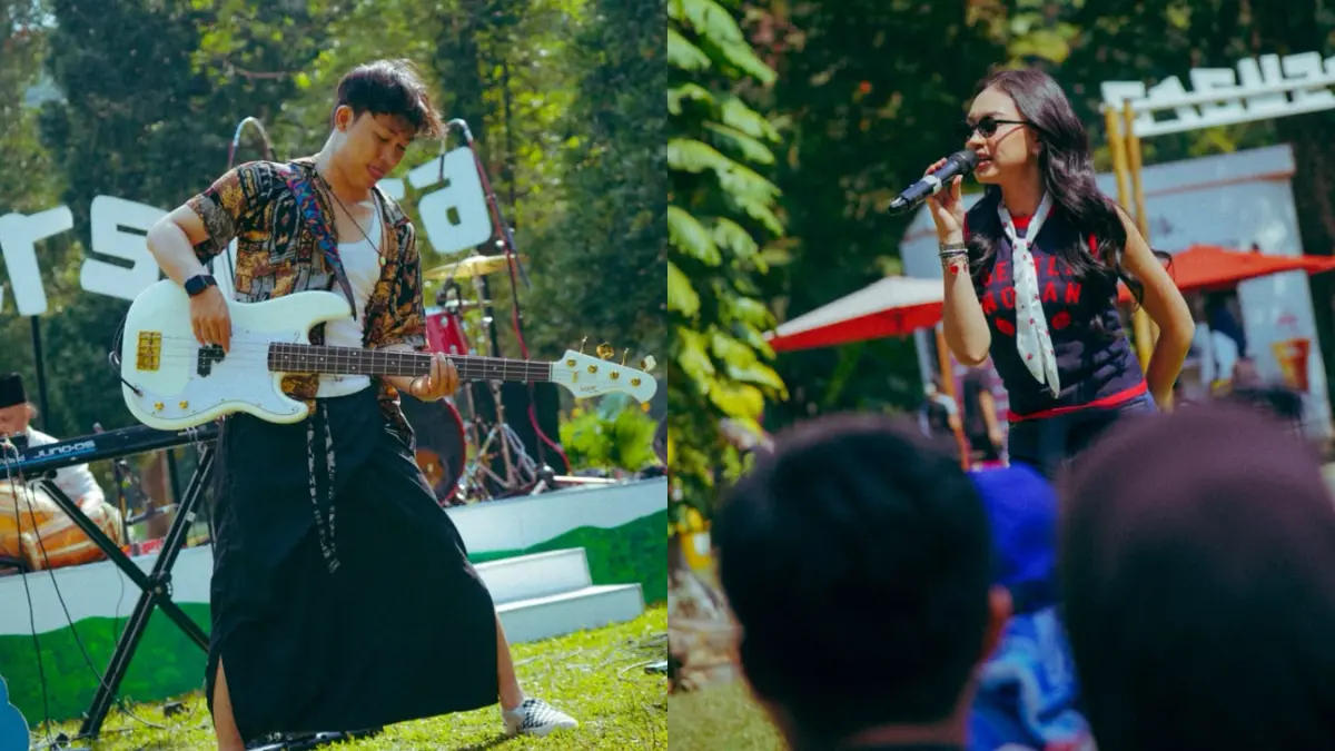 Keseruan event Bersuara Vol.1 di Kebun Raya Bogor. (Dok. Kebun Raya Bogor)