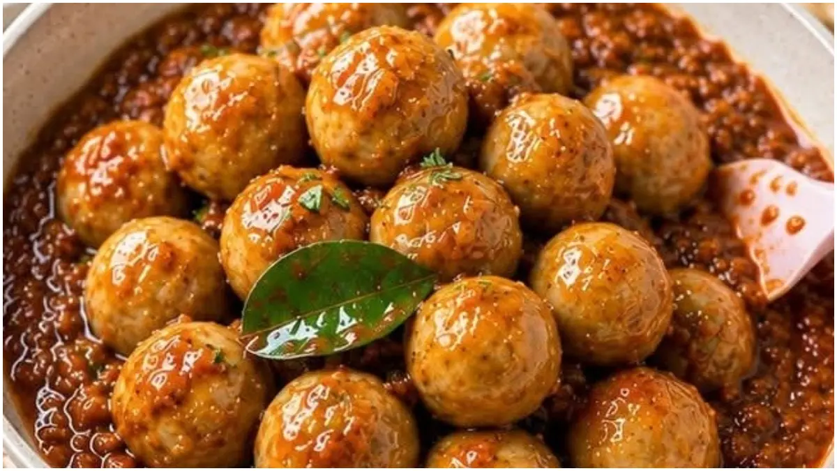 Resep Cilok Bumbu Kacang dari akun Instagram @dapursaturasa_.&nbsp;(Foto :  Instagram @dapursaturasa_)