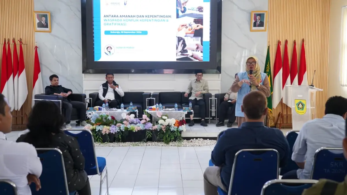 Roadshow sosialisasi antikorupsi di Kecamatan Sukaraja, Kabupaten Bogor. (Foto : Diskominfo)