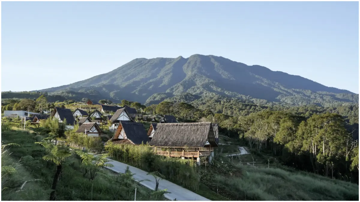 Suasana EIGER Nature di kawasan Puncak Bogor.